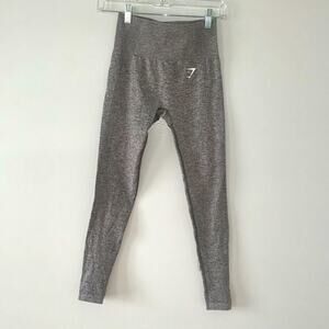 Gymshark Leggings Color is Gray Size is XS